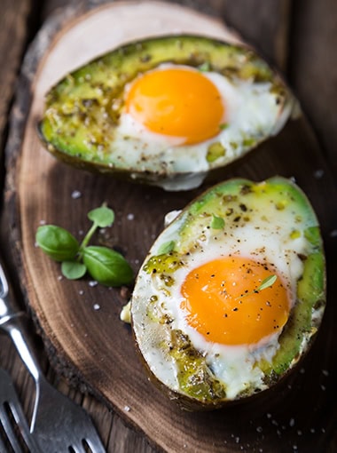 Baked Avocado with Egg Recipe