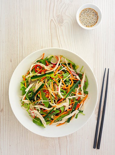 Bang Bang chicken salad