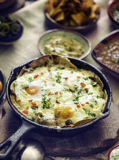 Low Carb Tortilla Egg Bake