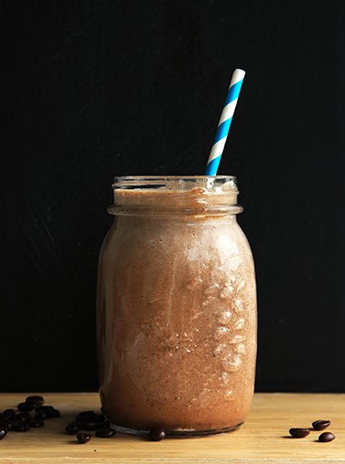 Healthy Vietnamese Coffee Smoothie
