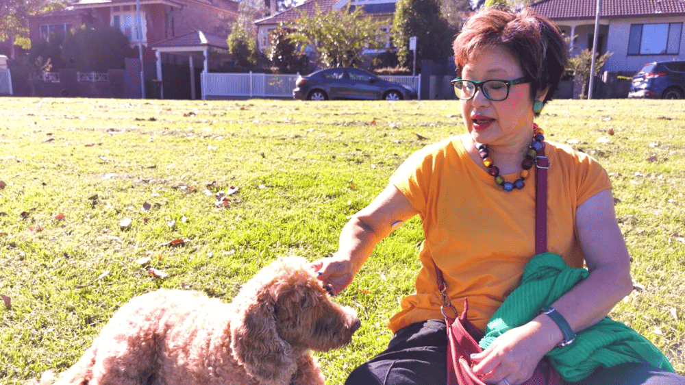 Mariko Horigome with Sally